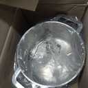 316 Stainless Steel 1.9 Quart Durable Sauce Pot with Lid Casserole, 5Ply, Induction Cookware, Dishwasher Safe, Cool-Touch Silicone Handle