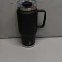 Meoky 32oz Tumbler with Handle, Stainless Steel Travel Mug with 2-in-1 Straw and Sip Lid, Vacuum Insulated Coffee Mug, 100% Leak Proof, Keeps Cold for 24 Hours or Hot for 8 Hours (Night)