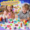 Magic Water Elf Toy Kit, Water Pets Toys for Kids, 36 Gels & 24 Molds, Aqua Fairy Water Gel Kit Squishy Maker, DIY Dinosaurs Space Make Your Own Squishies Sensory Toys, Crafts Gifts for Boys Girls 4+