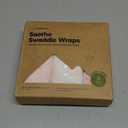 3-Pack Organic Baby Swaddle Sleep Sacks - Swaddles for Newborns, Infant 0-3 Months, Baby Girls, Boys, Soft & Snug Newborn Sleep Sack, Nursery Swaddling Blankets (Blossom, OS)