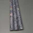 3 x Boho Floral Wallpaper Peel and Stick Leaf and Bird Contact Paper Blue and Pink Wallpaper for Cabinets Thickened and Waterproof Self Adhesive Removable Wallpaper for Bedroom Vinyl 17.378.7