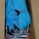 55" Toddler Mini Trampoline for Kids, Indoor Outdoor Toys with Swing, 440lbs Baby Kids Trampoline, Gymnastics Bar, Birthday Gifts for Boy Girl Age 1-8 (Pink-Blue)