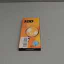 Feosky Handheld Reading Magnifier, 10X Magnifier, 75mm Shatterproof Lens, Non-Slip Handle for Adults Close Work, Seniors Reading and Nature Exploration, Hobby Observation (Silver)