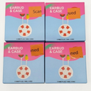 3.5 mm Plug Wired Earbuds W/Case Pack Of 6