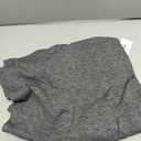 DKNY Women's Spacedye Mid Rise Wide Leg Sweatpants with Pockets (Large)