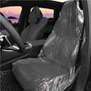 50PCS Disposable Car Seat Covers Provide Temporary Protection, Plastic Seat Covers for Cars Keep Car Interior Tidy, Universal Car Accessories & Car Seat Protector for Most Cars