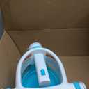 Summer by Ingenuity My Bath Seat for Sit-Up Baby Bathing, Sure & Secure Suction Cups, ASTM Safety Tested & Approved, Backrest for Assisted Sitting, Easy Setup & Storage, Aqua