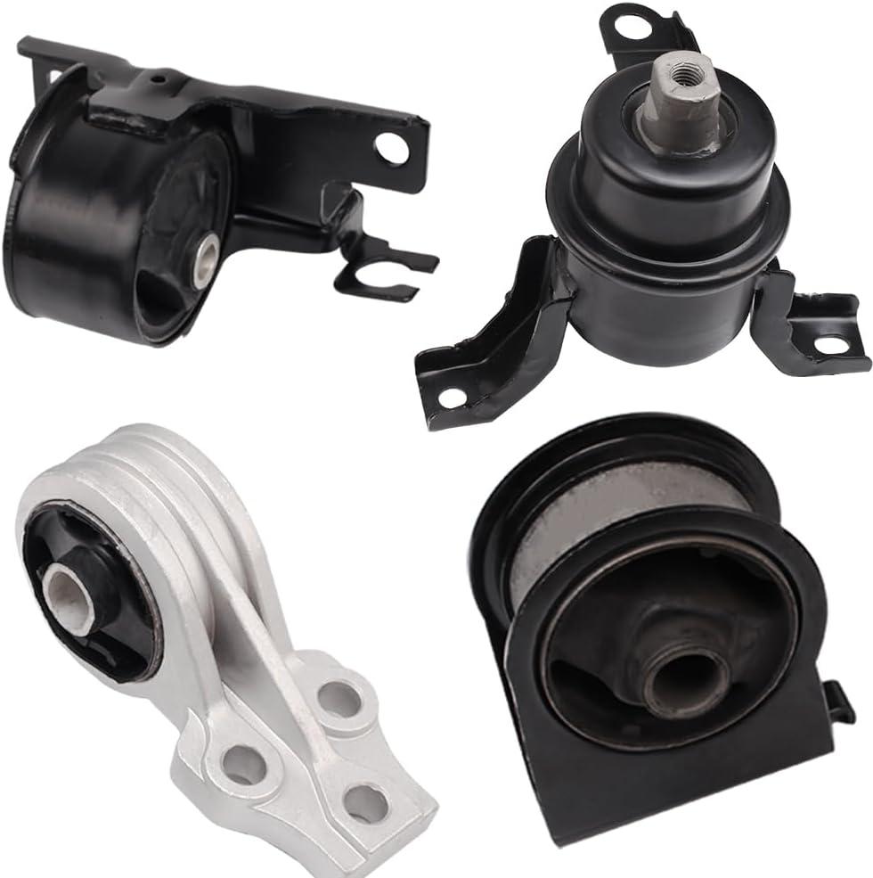 Engine Motor Mount , Compatible with 2005-2012 Escape 2.3L 2.5L 3.0L & 2005-2011 Tribute 2.3L 2.5L 3.0L & 2005-2011 Mercury Mariner 2.3L 2.5L , OE A5412 A5441 A5446 A5481 Set of 4