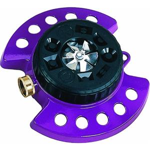Dramm 15026 ColorStorm Turret 9-Pattern Sprinkler, Berry