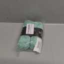 Glow in The Dark Luminous Crochet Polyester Yarn - Halloween Party Ghost Pumpkin Doll - Total 3.52oz/100g 115.92yd/106m Light Green Yarn