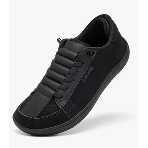 Womens Wide Barefoot Shoes Zero Drop Minimalist Canvas Slip-on Walking Sneakers Size 8