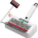Pet Hair Remover for Carpet, Reusable Pet Hair Remover, 44 Inch Adjustable Handle, Electric Dog Cat Hair Removal Tool for Couch, Carpet