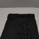 Hafailia Womens Mini Skorts Sexy Ruched Waist Pencil Bodycon A-Line Skirts with Shorts Underneath Black XS