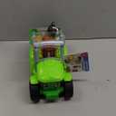 Fisher-Price Little People Toddler Toy Push & Play Tractor Push-Along Musical Farm Vehicle with 2 Figures for Pretend Play Kids Ages 1+ Years