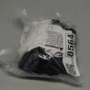 Leakproof Cloth Diaper Covers for Adult, Incontinence Protective Briefs Underwear, Reusable Plastic Pants Special Needs 2Pcs (WhiteBlack, M)