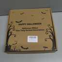 6 FT 54 LED Halloween Lights, 8 Modes & Timer Battery Operated Halloween Pumpkins Lights with Willow Vine Twig Garland, 3D Waterproof Decorations Lights for Home Indoor Wall Fireplace Mantle Party