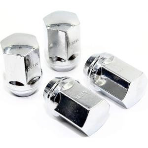 Set of 20 Veritek 14x1.5mm Chrome 7/8 22mm Hex Duplex Acorn OEM Style 1.5 Inch 38.5mm Lug Nuts for Factory Wheels