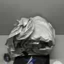 EzyShade 10-Layer Car Cover Waterproof All Weather, See Vehicle Size-Chart for Accurate Fit, Outdoor Full Exterior Covers for Automobiles, Sedan, Hatch, SUV Rain Sun Protection, Size A2 (Reflective)