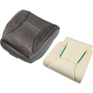 labwork Front Driver Bottom Cloth Seat Cover and Sponge Cushion Replacement for R-a-m 1998-2002 1500 2500 3500