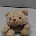 Yatchen Furry Case for AirPods Pro 3,Funny Cute 3D Cartoon Plush Kawaii Pink Bow Bear Fluffy Soft Warm for AirPods Pro 3rd Generation Carrying Charging Box with Keychain Protector