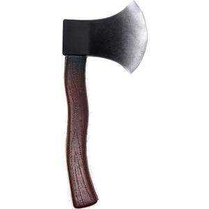 Spooktacular Creations Halloween Fake Hatchet Prop, Lumberjack Costume Accessories Weapons Toy, Realistic Felling Axe for Kids Women Men Halloween Costume Cosplay Party Trick Props Grey