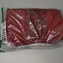 Soft Caddice Faux Linen 2 Side Table Runner, eco-Friendly Fabric Handcrafted Runner, Burgundy 12 x 120 Inch