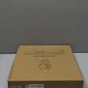 12"x12" Clear Acrylic Serving Tray with Golden Handles, Sturdy Huge Capacity Acrylic Trays for Coffee, Juice, Kitchen and Desk Organizer, Storage Tray (12"x12")