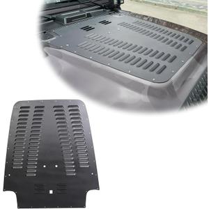 HECASA Aluminum Alloy Vented Hood Louver Kit Compatible with 2003-2006 Jeep Wrangler TJ/LJ