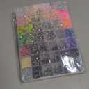 37800pcs Bedazzling Kit with 42 Colors Resin Jelly Rhinestones, 410ml B7000 Jewelry Glue Multicolor 3mm Flatback Sparkling Gems for Nail Art, Crafts, Clothing, Diamond Painting (Set 01)