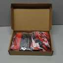 12 Pcs Valentine's Day Reusable Grocery Bags Bulk Happy Valentine's Day Storage Pouch Shopping Bags Heart Printed Foldable Machine Washable Tote Zipper Pouch for Gift Wrapping Storage