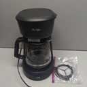 Mr. Coffee 5-Cup Mini Brew Switch Coffee Maker, Black