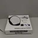 Acrylic Convex Traffic Mirror, 12 inch Adjustable Wide Angle View Curved Security Mirror for Driveway, Park, Garage, Corners and Blindspot(Support Indoor and Outdoor)