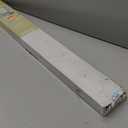 Cordless Light Filtering Mini Blinds for Indoor Windows - 34 Inch Width, 64 Inch Length, 1" Slat Size - Pearl White - Cordless GII Morningstar Window Blinds for Interior by Achim Home Decor