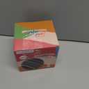 ddLUCK Sensory Activity Ball, Silicone Fidget Toys for Autism, ADHD, Stress & Anxiety Relief, 10 Colors Silent Calming Travel Play Fidgets Toy Balls for Kids 3+ & Adults with 20 Strings (Green)