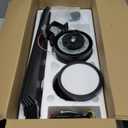 ocioc 52 inch Ceiling Fans with Lights, Large Air Volume Ceiling Fans with Reversible Quiet DC Motor and RemoteBlack