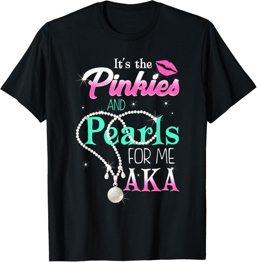 It's The Pinkies and P.Earls for Me The Aka T-Shirt (Black, XXXL)