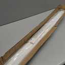 No Drill Cordless Roman Shades, White, 33x48