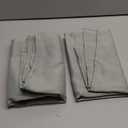 RYB HOME Sage Green Curtains, Small Window Curtains Tiers for Kitchen Bathroom, Blackout Thermal Insulated Drapes, Privacy UV Protection Short Window Treatment, W42 x L36, 2 Panels