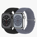 Braided Solo Loop Compatible with Apple Watch Band 38mm 40mm 41mm 42mm 44mm 45mm 46mm 49mm Women Men, Adjustable Stretchy Bands Elastic Sport Wristbands for iWatch Series 10 9 8 7 6 5 4 3 2 SE Ultra 2