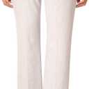 Rekucci Women's Desk to Dinner Pull On Stretch Bootcut Trouser Dress Pant w/Tummy Control (Gray)