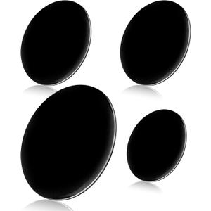 EEEKit 4 PCS Gas Stove Burner Caps Set, Burner Cap Replacement Part 1 Large, 2 Middle, 1 Small, 3.9 in, 2.9 in X 2, 2.2 in