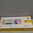 E-YOOSO Wireless Mechanical Keyboard, Creamy Sound, Bluetooth/2.4GHz/USB-C Hot Swappable Custom Gaming Keyboard, Pre-lubed Linear Switches, RGB Backlit, Knob Control for PC/Tablet/PS/Xbox