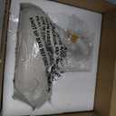 White Swan Figurine - Home Decor Exquisite Sculpture ResinArtistic White Goose Statue Craft for Elegant Outdoor Garden and Yard Decoration, 7.48 Inches