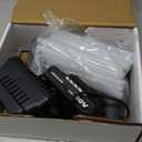 Cordless Hot Glue Gun Full Size,Hot Glue Gun with 20V 2000mAh Battery & 30pcs 11mm Clear Glue Sticks, Heavy and Duty Hot Glue Gun for Arts, Repair, Wood Working, Leak-Proof Nozzle (Black)