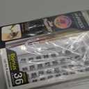 KISS imPRESS Falsies Press On Self Adhesive Eyelashes, 12mm-14mm Glam Volume Press On Lashes, Black, No Glue Needed, Invisible Band, 20 Lash Clusters & Non-Stick Applicator - Spiky