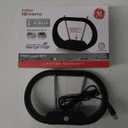 GE Modern Loop Rabbit Ears Indoor TV Antenna, 15 inch Extendable Dipoles, 4K 1080P VHF UHF, Tabletop Antenna, Digital HDTV Antenna, Smart TV Compatible, 4ft Coaxial Cable, Black, 33675