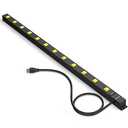 12 Outlet Long Power Strips Wide-Spaced Outlets with 4ft Cord Power Strip
