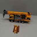 Kids Toys for 3 4 5 6 7 Years Old Boys, Die-cast Construction Toys Set w/Lights & Sounds, 29IN Crane Arm Alloy Engineering Construction Vehicles Truck Toys, Classics Crane Truck Model