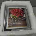 Calenzana 5x7 Picture Frame Sparkle Glass Photo Frames for Tabletop, Set of 5