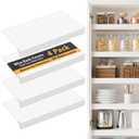 SpaceAid Wire Shelf Covers for Pantry Rack, 26" W x 16" D, White 5pcs